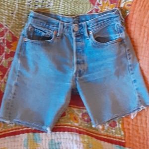 vintage Levi's 501 custom cut-off shorts